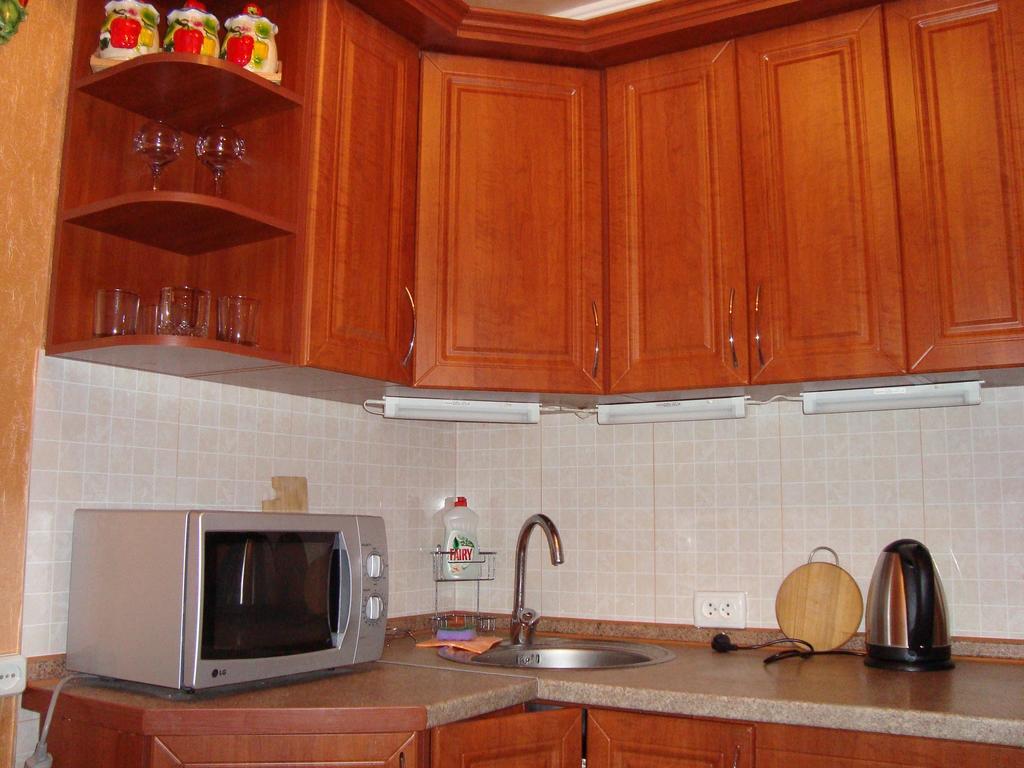 Studio on Stalevarov near Meduniversity Zaporizhia Esterno foto